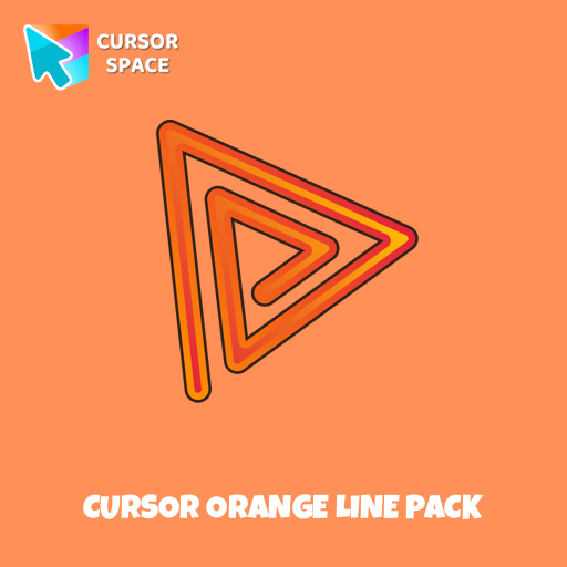 Cursor Orange Line Pack