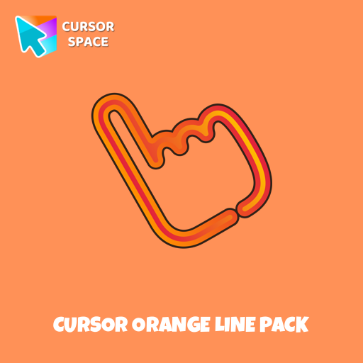 Cursor Orange Line Pack